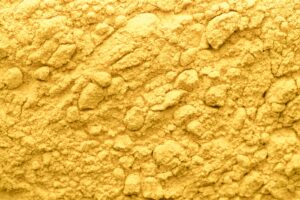 Soufre en poudre jaune, matière première des engrais soufrés négociée par E-Station